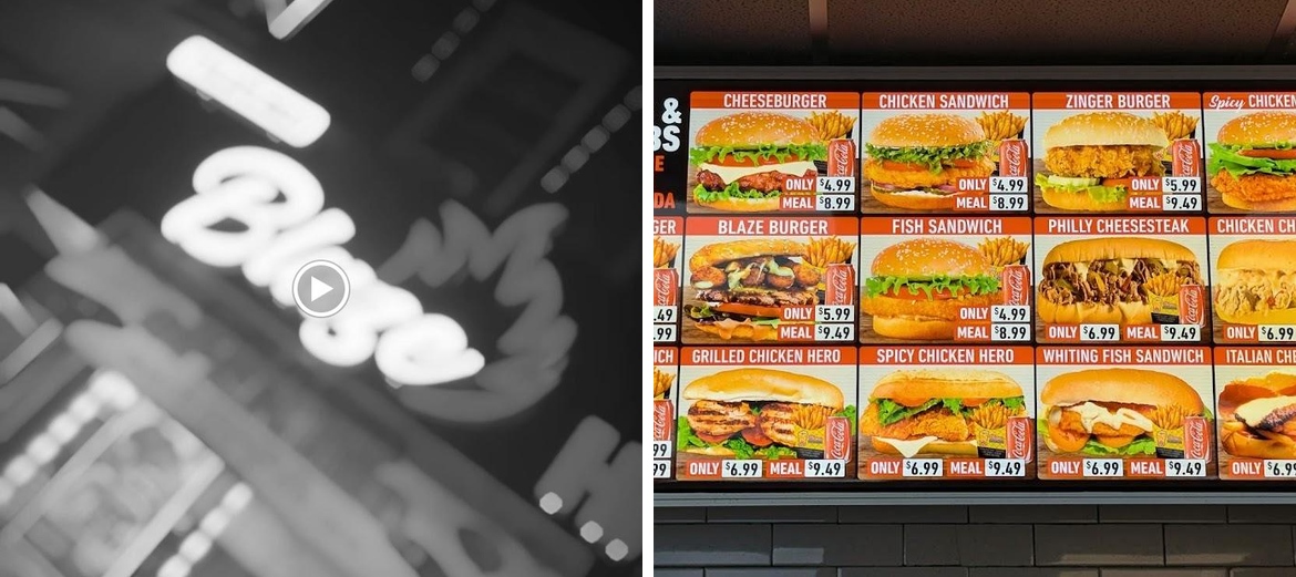 Blaze Halal Grill Menu